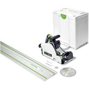 Festool 577748 TSV 60 KEB-F-Plus-FS US Plunge-Cut Track Saw with Scoring Function and 75-inch (1900mm) Guide Rail
