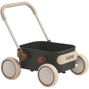 PULA 2-in-1 Push and Pull-Along Wagon, Baby Push Walker for First Learner from 7 Month to 4 Year, One Year Birthday Gifts, Sturdy and Safe, Indoors and Outdoors (Red)