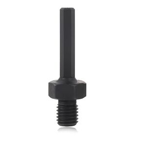 Hole Saw Extension Arbor Core Drill Bit Arbor Adapter, 3/8" Hex Shank to 5/8-11 Male Drill for Threaded Diamond Drill Bits Attachment Arbor Shaft Adapter 5/8 Arbor Adapter Core Drill Bit Arbor Adapter