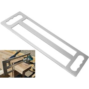 Timber Frame Tenon Gauge Tool 【1.5" and 2" slots w/handle】,Made out of sturdy aluminum - Framing Tools for Carpenters, Suitable for beginner wood framers, Woodworking Measuring Tools