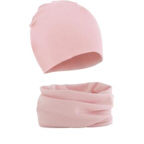 Cotton Baby Beanie Knit Hat Soft Hat for Baby Newborn Knit Cap Toddler Hats Knit and Neck Warmer for Winter