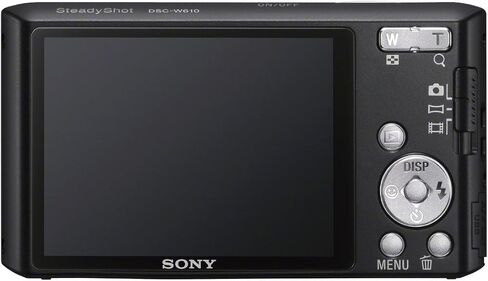 كاميرا سوني سايبر شوت DSC-W610 رقمية بدقة 14.1 ميجابكسل مع تكبير بصري 4x وشاشة LCD مقاس 2.7 بوصة (أسود) (متجددة) in Saudi Arabia
