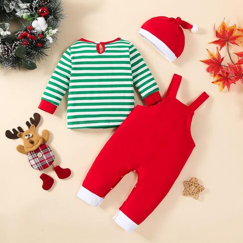 Baby Boy Christmas Clothes,Infant baby Boy Xmas outfits set,3pcs My First Christmas Outfits in Saudi Arabia