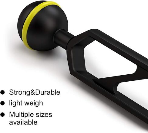 SKYSHARK Double Ball Arm Essential Underwater Photography Gear Alloy Diving Equipment Accessory 7" in Saudi Arabia