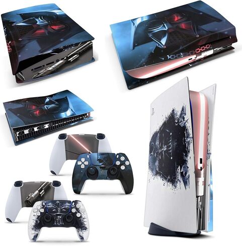 giZmoZ n gadgetZ GNG PS5 Digital Console DV from Starwars Skin Decal Vinal Sticker + 2 Controller Skins Set in Saudi Arabia