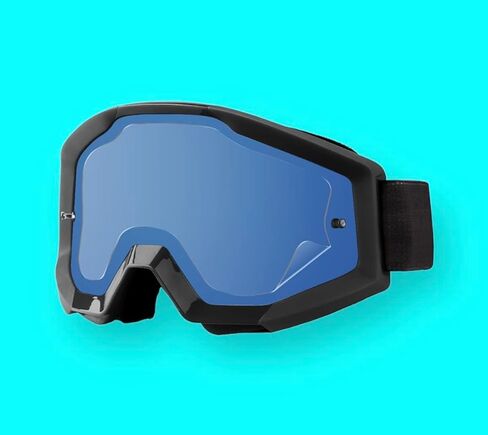 RIPCLEAR Mountain Bike Goggle Lens Protector For 100% Goggles - Universal Fit For Strata, Strata 2, Accuri, Accuri 2, Race Craft 2, (Tear Off Alternative) - Mountain Bike, MTB, Downhill Goggle in Saudi Arabia