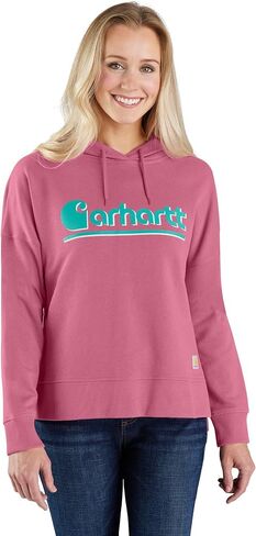 سويت شيرت نسائي فضفاض بغطاء للرأس من سلسلة Tencel Fiber من Carhartt in Saudi Arabia