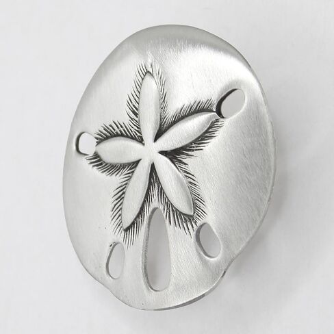 Sand Dollar Cabinet Knob (Small) | Artist Pewter Hardware Collection | | Kitchen, Bedroom, Living Room, Bathroom Cabinets and Drawers Hardware in Saudi Arabia