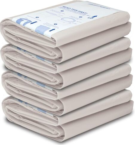Diaper Dekor Eko Plus Refills, 4 Count | ONLY Eco-Friendly Diaper Pail Refills Made With 70% Recycled Materials | Quicker, Easier & More Cost Effective than Trash Bags | Unscented in Saudi Arabia