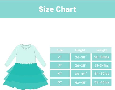 Baby Girls Tulle Dresses-Viscose Made from Bamboo, Long Sleeve Tutu Princess Party Dress for Toddler Kids Sundress in Saudi Arabia