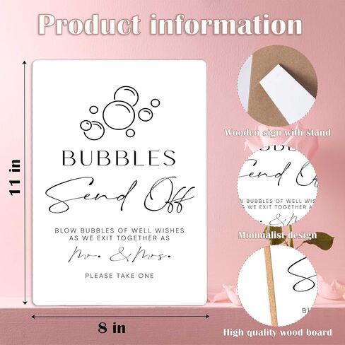 Audio Guest Book Wedding Phone Sign, Minimalist Style Wedding Signs for Engagement Party Desk Decor, Bridal Shower and Wedding Reception, Wooden Sign with Stand, Wedding Party Favors,10 in Saudi Arabia