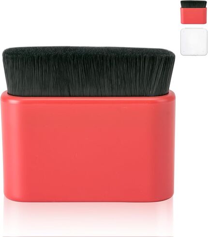 Tire Shine Applicator Brush - Large Automotive Tire Dressing Applicator Brush,Vegan Tire Shine Brush with Protective Box for Auto Detailing Cleaning Service,Bigger Size (Black-M) in Saudi Arabia
