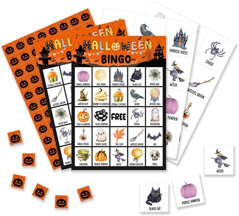 Christmas Bingo Cards, Christmas Eve Bingo Games for 24 Players, Christmas Games for Family Friends Large Group Activities, Christmas Party Favors Supplies Decorations(16) in Saudi Arabia