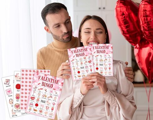 Christmas Bingo Cards, Christmas Eve Bingo Games for 24 Players, Christmas Games for Family Friends Large Group Activities, Christmas Party Favors Supplies Decorations(16) in Saudi Arabia