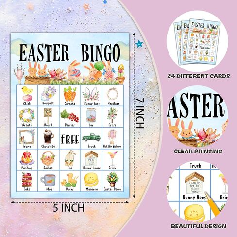 Christmas Bingo Cards, Christmas Eve Bingo Games for 24 Players, Christmas Games for Family Friends Large Group Activities, Christmas Party Favors Supplies Decorations(16) in Saudi Arabia
