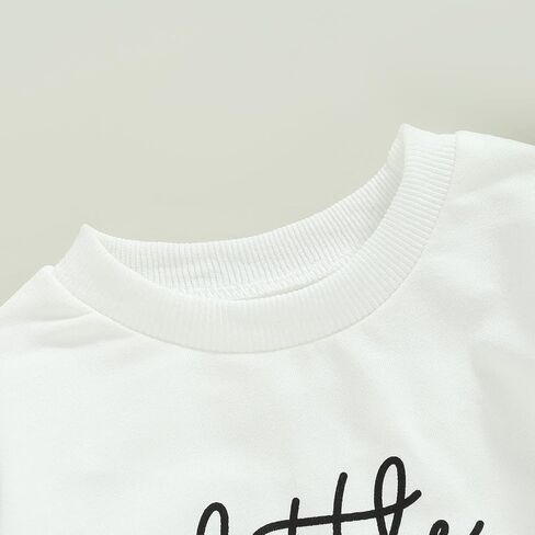 Baby Girl Boy St. Patrick's Day Clothes Little Lucky Charm Sweatshirt Bubble Romper Long Sleeve Bodysuit Shirt Top in Saudi Arabia