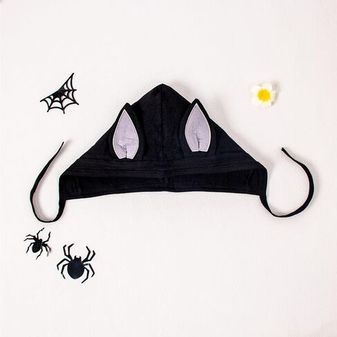 LYSMuch 6M-3Y Baby Boy Girl Halloween Bat Bodysuit and Pants Set Toddler Pants Long Sleeve Shirt with Hood Set Outfit in Saudi Arabia
