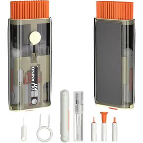 Laptop Cleaner, 12 in 1 airpod Cleaner kit Keyboard Cleaner Set, Computer MacBook Earphone Camera Cleaning Kit, Tablet and Screen Dust Brush Tool for Computer, PC, TV Camera Lens Computer Vacuum
