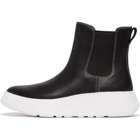 FitFlop Women's F-Mode Contrast-Stitch Flatform Chelsea Boots Fashion