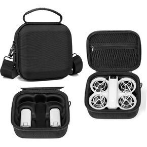 GiGiGuGu Carrying Case for DJI NEO, Portable Travel Storage Bag for DJI NEO Drone Accessories, Black