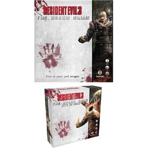 Steamforged Games Resident Evil 3 The Board Game & City of Ruin Expansion Bundle (2 Items), (RESIDENTEVIL3K1)
