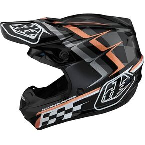Troy Lee Designs SE4 Polyacrylite Mono Adult Motocross Helmet W/MIPS - Full Face Offroad Motorcycle Dirt Bike ATV Powersports Dual Sport Racing Helmet - Mens Womens Unisex (Black, LG) in Saudi Arabia
