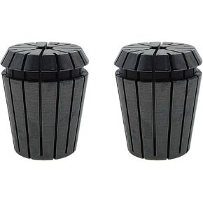 YXQ 2 قطعة ER32 ظرف زنبركي 1/4 بوصة، مناسب لآلة النقش باستخدام الحاسب الآلي مخرطة قاطعة الطحن، ظرف الطحن المرن