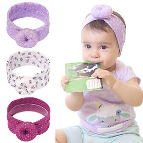 Fmeida Headbands for Baby Girl Hair Accessories Newborn Essentials Headbands and Bows
