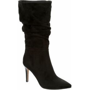 Michael By Michael Shannon Iris - Women's Mid Calf Slouchy Stiletto Dress Boots