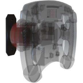 QR Fanatec Steering Wheel Wall Mount (Vertical Mount)