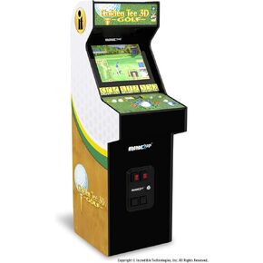 ARCADE1UP Golden Tee 3D Deluxe Arcade Machine, Built for Your Home, Over 5-Foot-Tall Cabinet with 8 Classic Games