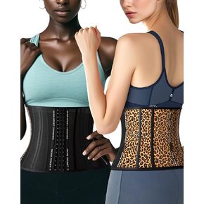 Waist Trainer for Women Lower Belly Fat - Breathable Long Torso Corset Shapewear for Tummy Control, Working out, Postpartum