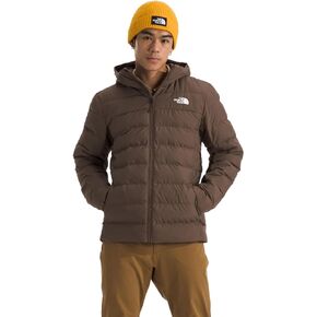 سترة Aconcagua معزولة بغطاء للرأس للرجال من THE NORTH FACE (حجم قياسي وكبير)، Summit Navy-NPF، مقاس صغير