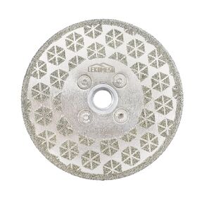 Tile Blade 4.5"/115mm - Double-Sided Diamond Saw Blade Cutting Disc for Cutting and Grinding Granite Marble Ceramic Porcelain Tile with 5/8"-11 Flange