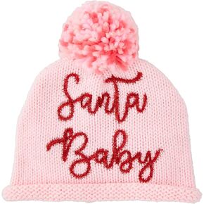 Mud Pie Children Pink Holiday Sparkle Hats; toddler: 2T-5T