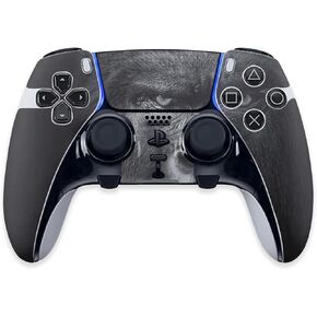 MightySkins Skin Compatible with PS5 DualSense Edge Controller - Mono Gorilla | Protective, Durable, and Unique Vinyl Decal wrap Cover | Easy to Apply & Change Styles | Made in The USA