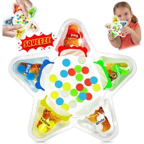 Color Sorting Sensory Toys, Montessori Counting Matching & Sorting Fine Motor Games for Toddlers, Educational and Calm Down Toys, Preschool Learning Toys for Boys & Girls Ages 3+