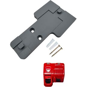 Wall Mount for Milwaukee M12/M18 Charger, Fits 12V/18V Models