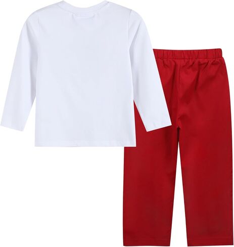 Lil cactus Boys Christmas Smocked or Applique Shirt and Pants Set in Kuwait