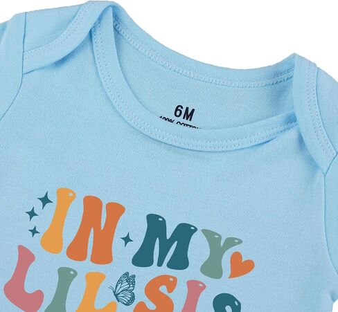 In My Lil Sis Era Baby Bodysuit Little Sister Baby Bodysuit Baby Sister Bodysuit Sibling Baby Romper Infant in Saudi Arabia