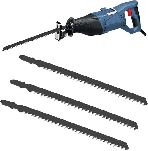 5pcs T344D Carbon Steel Laminated Reciprocating Saw Blade Construction Wood Woodworking Vertical Saw Blade Compatible with Bosch PST 700 E GST 150 BCE in Saudi Arabia