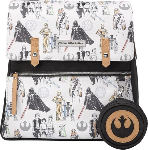 Petunia Pickle Bottom Meta Backpack | Baby Bag | Diaper Bag Backpack for Parents | Stylish Bag and Organizer | Comfortable, Spacious Backpack for Moms and Dads |Disney | The Star Wars Collection in Kuwait
