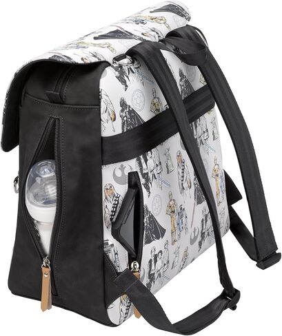 Petunia Pickle Bottom Meta Backpack | Baby Bag | Diaper Bag Backpack for Parents | Stylish Bag and Organizer | Comfortable, Spacious Backpack for Moms and Dads |Disney | The Star Wars Collection in Kuwait