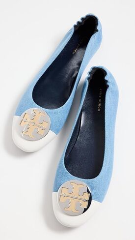 Tory Burch Women's Claire Cap-Toe Ballet Flats in Saudi Arabia