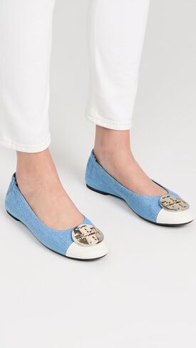 Tory Burch Women's Claire Cap-Toe Ballet Flats in Saudi Arabia