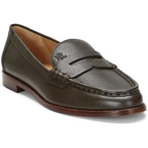 Lauren Ralph Lauren Women's Wynnie Nappa Leather Loafer Penny