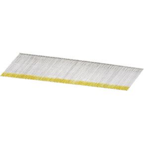 uxcell 1000Pcs 15 Gauge Angled Finish Nails, 2" Length, 34-Degree, Galvanized Assorted Size Project Pack for Woodworking Construction, Color Zinc