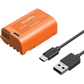 SMALLRIG DMW-BLK22 Battery 2520mAh USB-C Replacement Battery for Panasonic LUMIX GH5 / S5, 2.5H Full Charged Battery for Panasonic LUMIX GH5 II, S5 II, GH7, GH6, S9, S9 II, S5 IIX - 4906