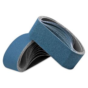 3x18 Inch Sanding Belts, 20 Packs Belt Sander Paper 40/60/80/120/150/240/400 Assorted Grits Abrasive Belts for Belt Sander, Aluminum Oxide Sanding Belts (3x18 Inch)