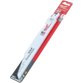 Milwaukee 9" L Reciprocating Saw Blade, 5 pk. (48-00-5706)